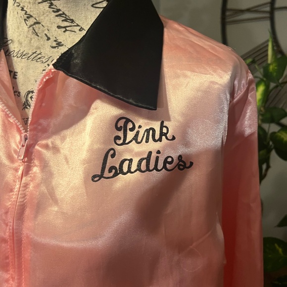 Pink Lady Grease Jacket Halloween Costume size M. - Picture 4 of 10
